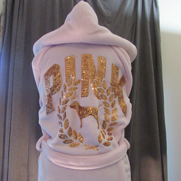 PINK Victoria's Secret Other - Victorias Secret XS light pink robe
